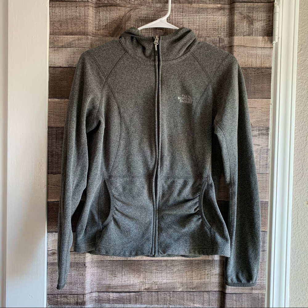 The North Face Size medium Grey Track Jacket